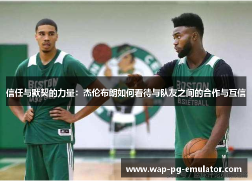 信任与默契的力量：杰伦布朗如何看待与队友之间的合作与互信