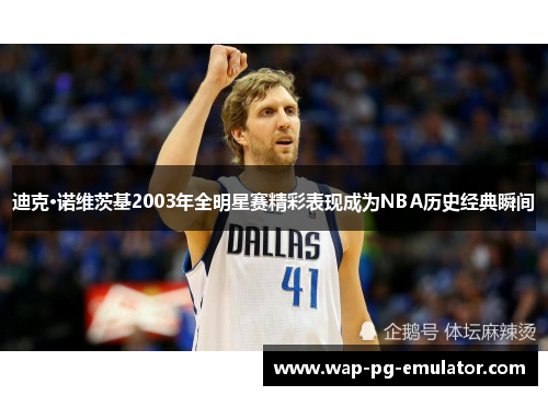 迪克·诺维茨基2003年全明星赛精彩表现成为NBA历史经典瞬间