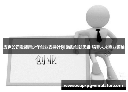 皮克公司发起青少年创业支持计划 激励创新思维 培养未来商业领袖